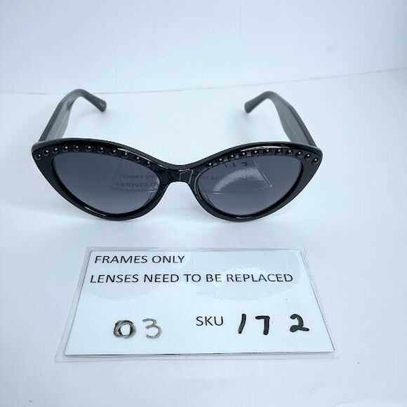 Kate Spade Sunglasses Black JUNI / S PEARL 80790  100% Authentic 55 18 140 FRAME main image 7